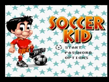 Soccer Kid (EU) screen shot title